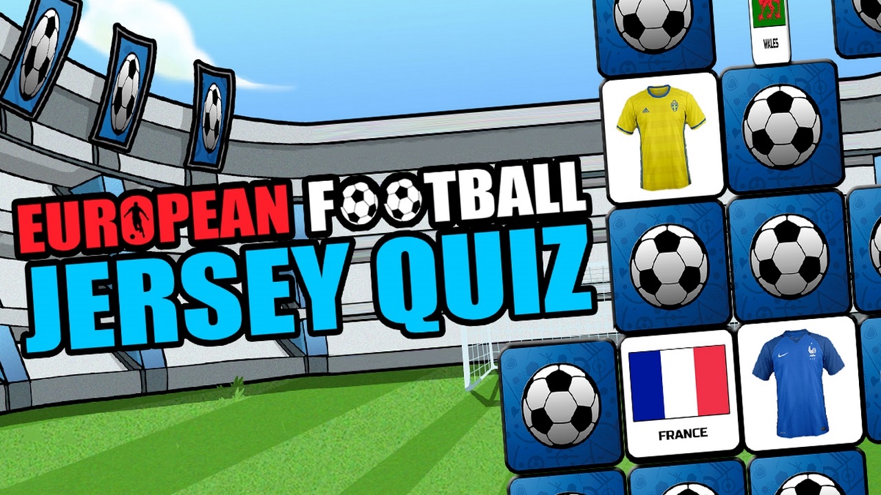 Igrica European Football Jersey Quiz na Igrice123