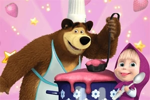 Masha & Bear: Cooking Dash