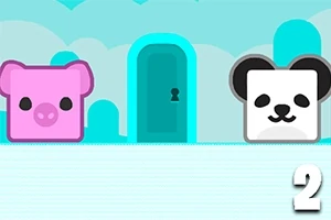 Panda Escape With Piggy 2